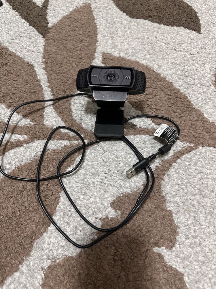 Camera web logitech HD Pro C920, full HD Negru