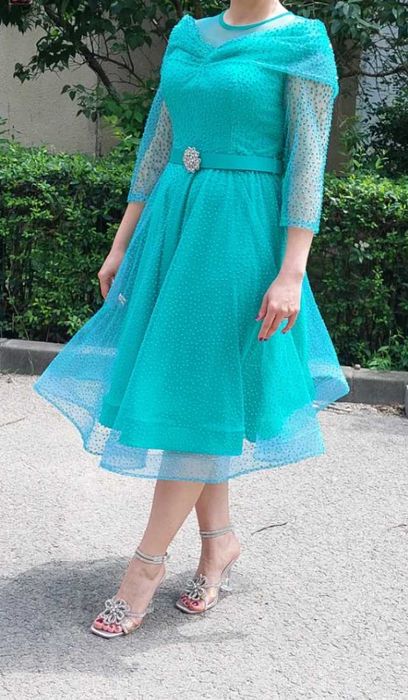 Rochie cu sclipici Ejolie marimea 38-40