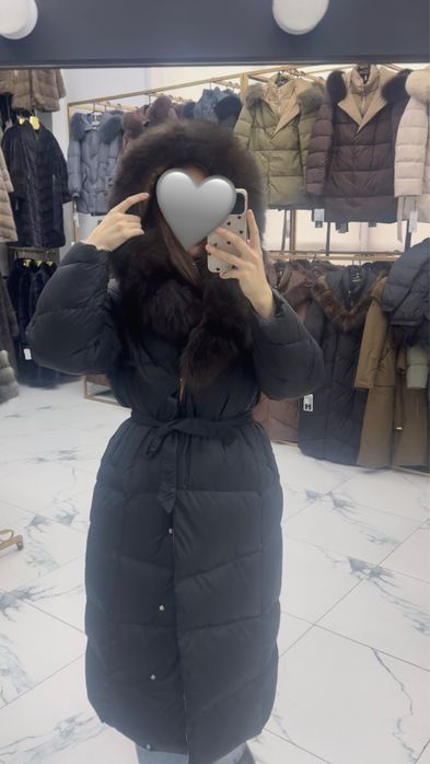Продаю новую зимнюю длинную куртку!