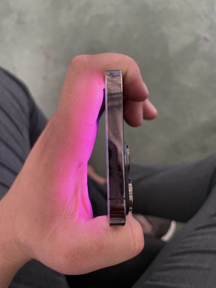Iphone 14 pro max purpple dual sim aybi ekran shishasi singan