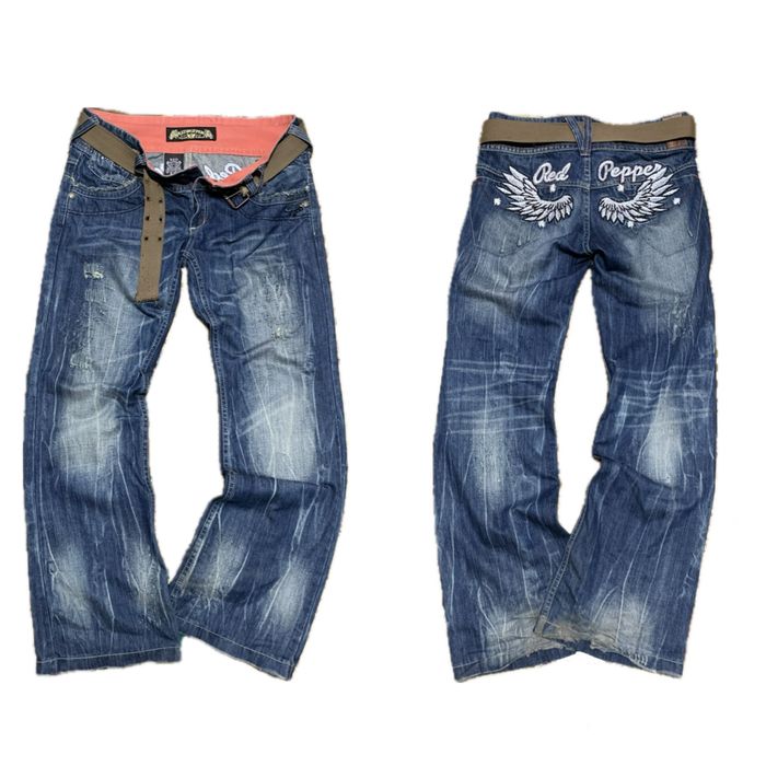 red pepper jeans клеш