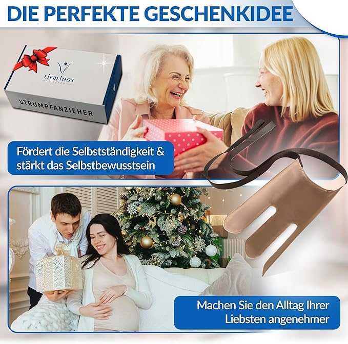 Обувалка за чорапи LIEBLINGS HELFER , Германия , 74см връзки, помощник