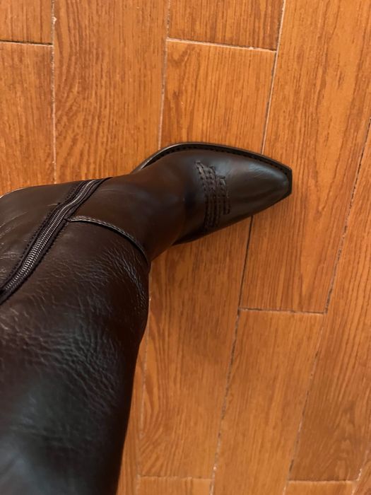 Camperos cizme înalte nabuk