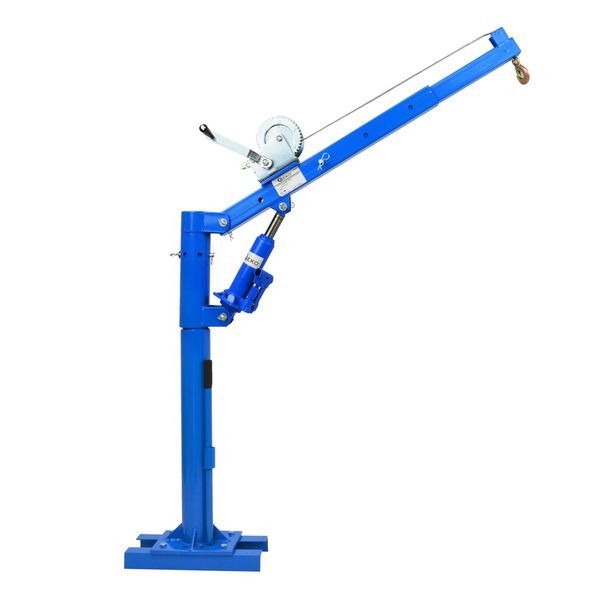 Хидравличен кран 450 кг с лебедка за автомобили и пикапи geko