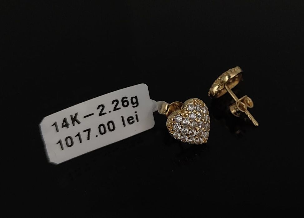 Cercei aur 14k 2.26gr