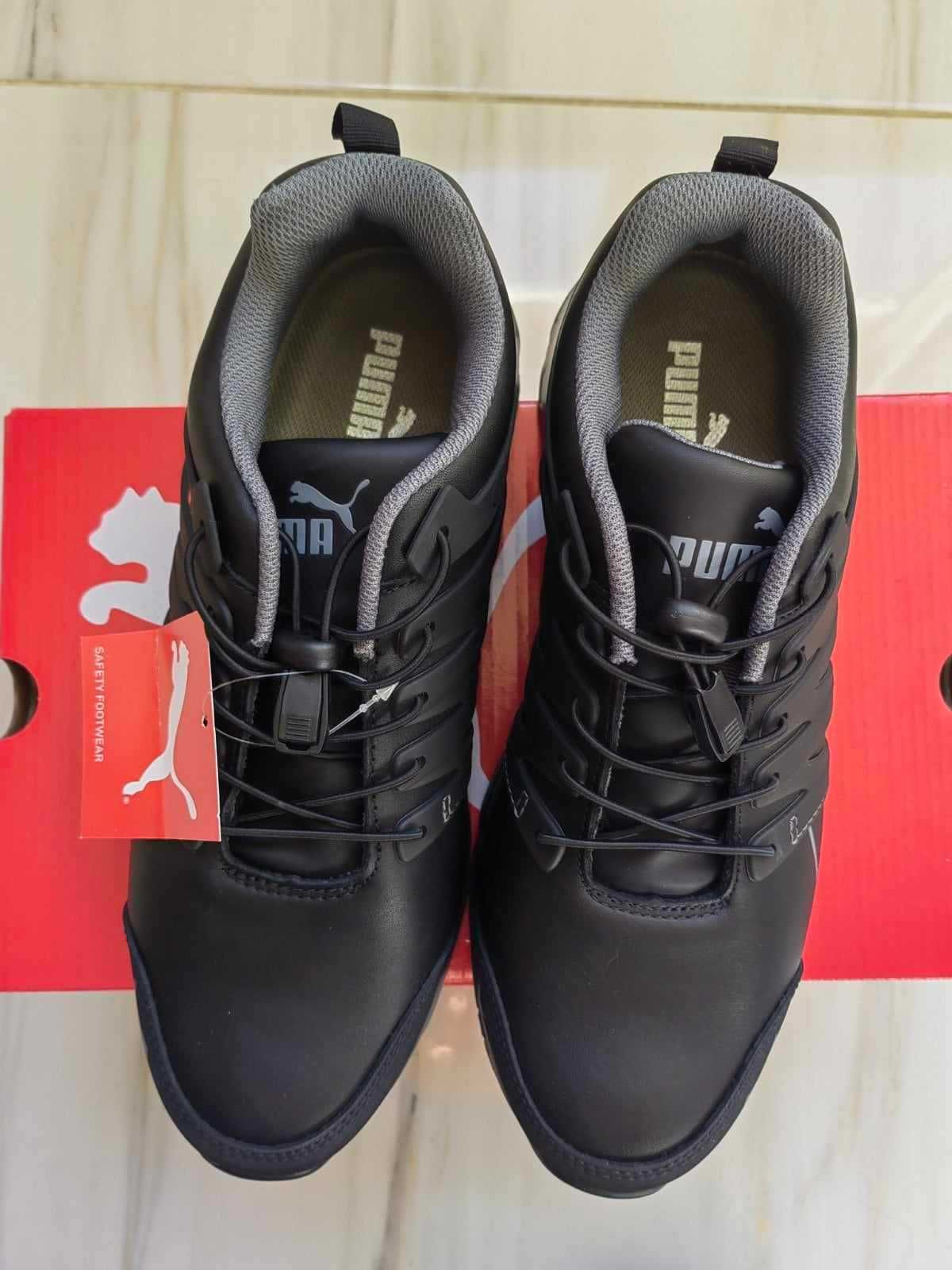 Работни обувки PUMA VELOCITY 2.0 BLACK , с подсилено бомбе, номер 44.