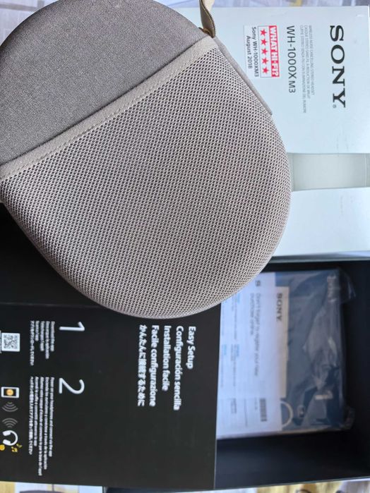 Căsti Sony WH1000XM3 maro (bej) bine întreținute