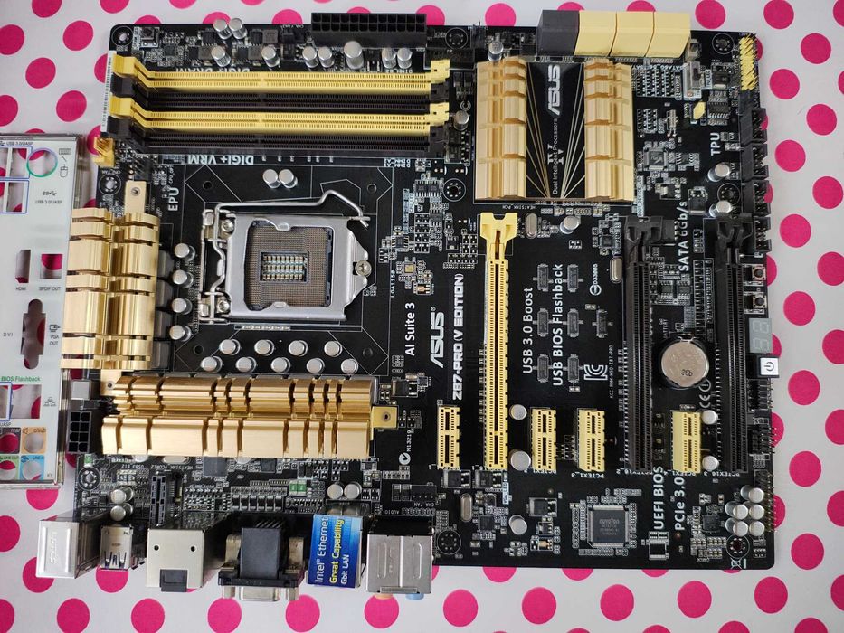 Placa de baza Asus Z87-PRO (V Edition), socket 1150.