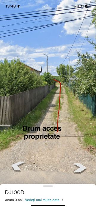 Teren intravilan Banesti-Urleta / 1500mp