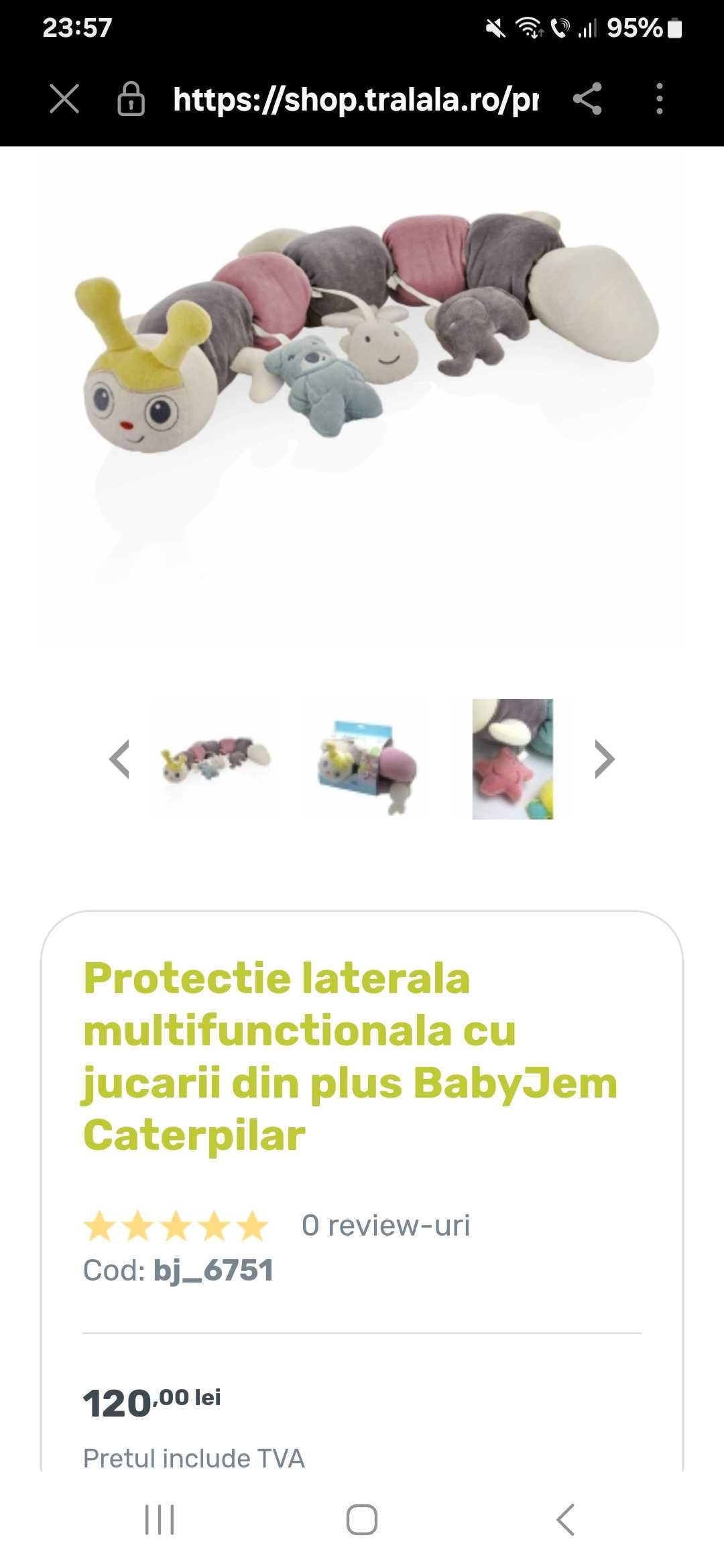 Jucarie/protecție pătuț bebe