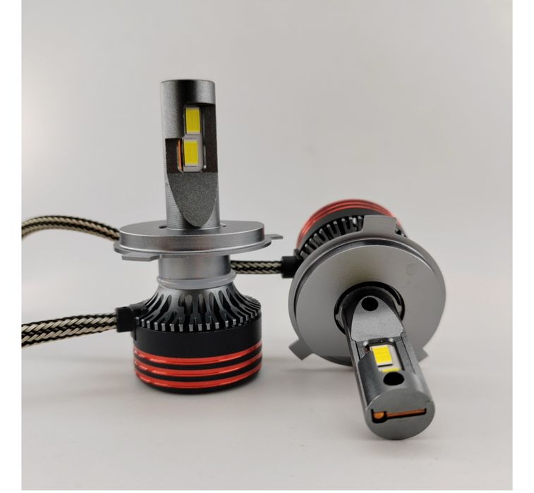 светодиодные лед лампы H4 2шт