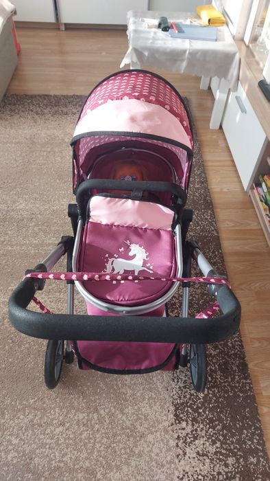 Cărucior pt păppusă și păpușă ciciobello