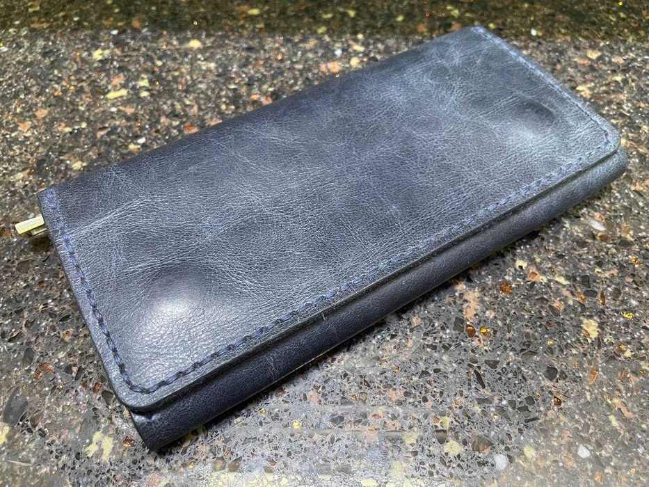 Кожаный лонгер, ручная работа.