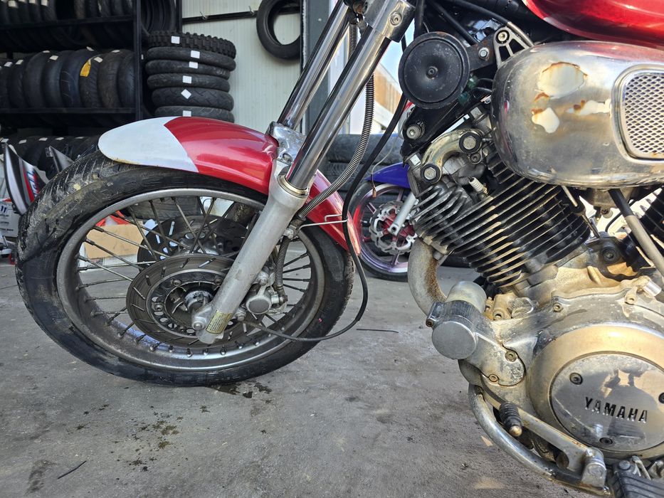 Yamaha Virago 750 на части