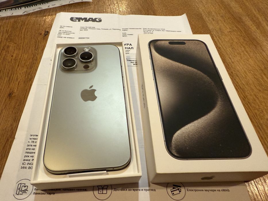 iPhone 15 Pro 128gb от Е Маг