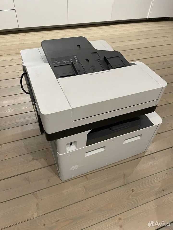 Принтер МФУ лазерное HP LaserJet M438nda, ч/б, A4 A3