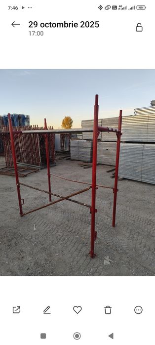 Vând schela la modul