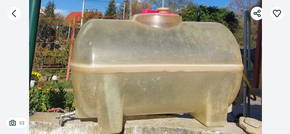 Butoi fibra 300 litri