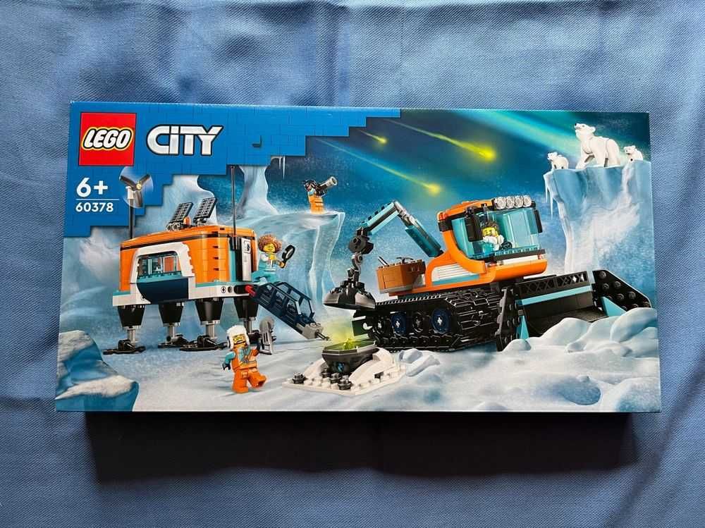 LEGO City - Vehicul de explorare arctica si laborator mobil 60378