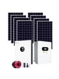 Соларна система 10 kW+инвертор Felicity10 kw + 10 kwh батерия-Трифазна