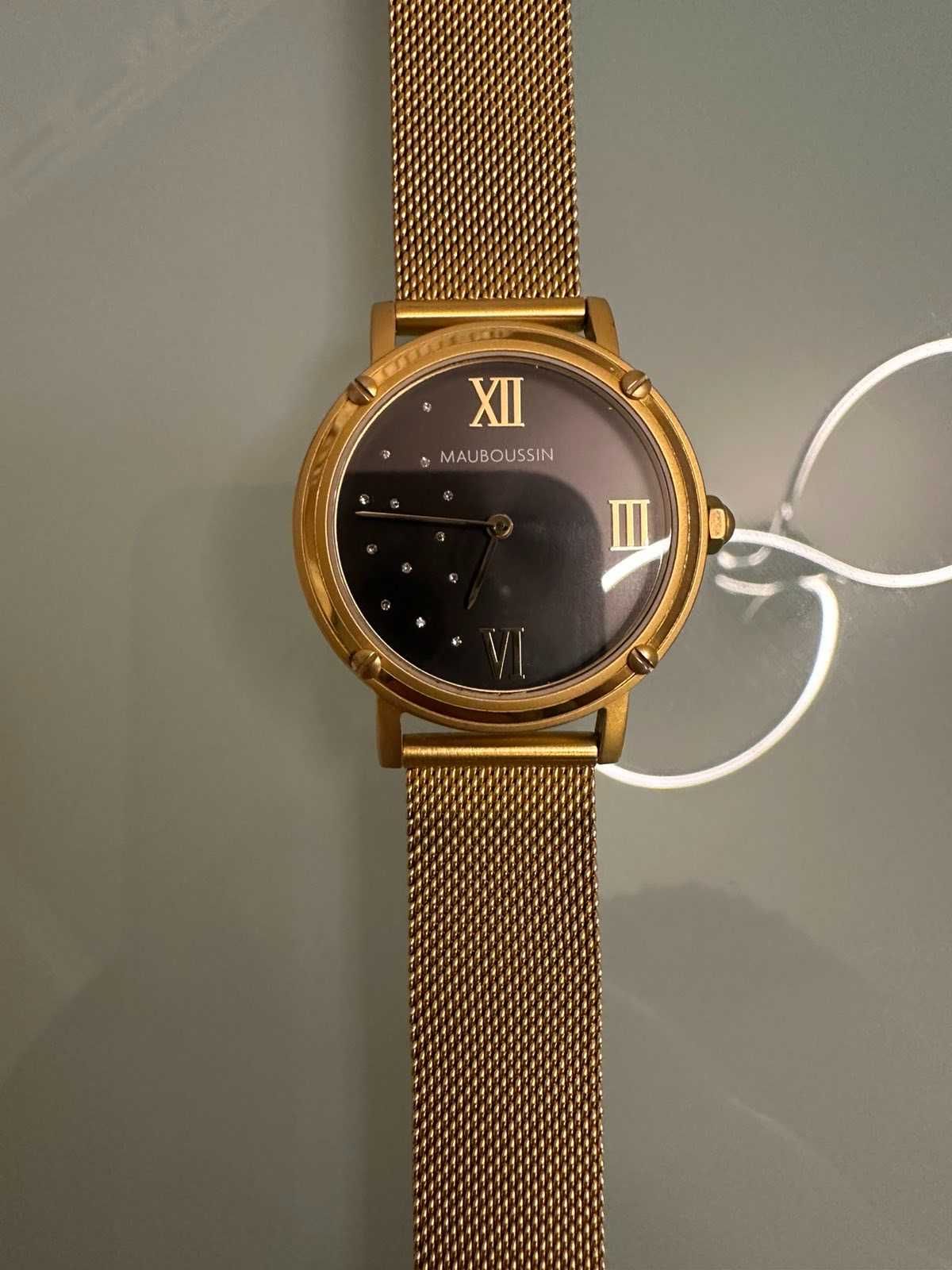 Дамски часовник MAUBOUSSIN REVENDICATION  Ronde Noire френски original