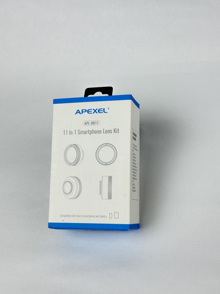 Apexel линзы, фильтры 11в1, для смартфон. Дешево/арзон