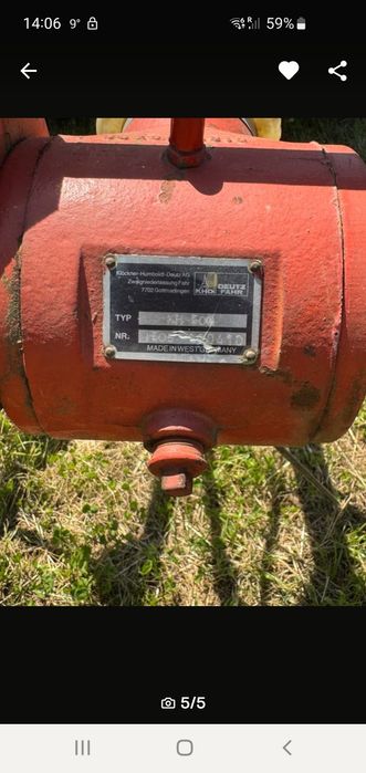 Grebla fân Deutz Fahr