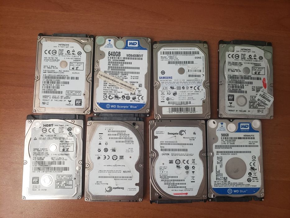 Хард дискове за лаптоп
