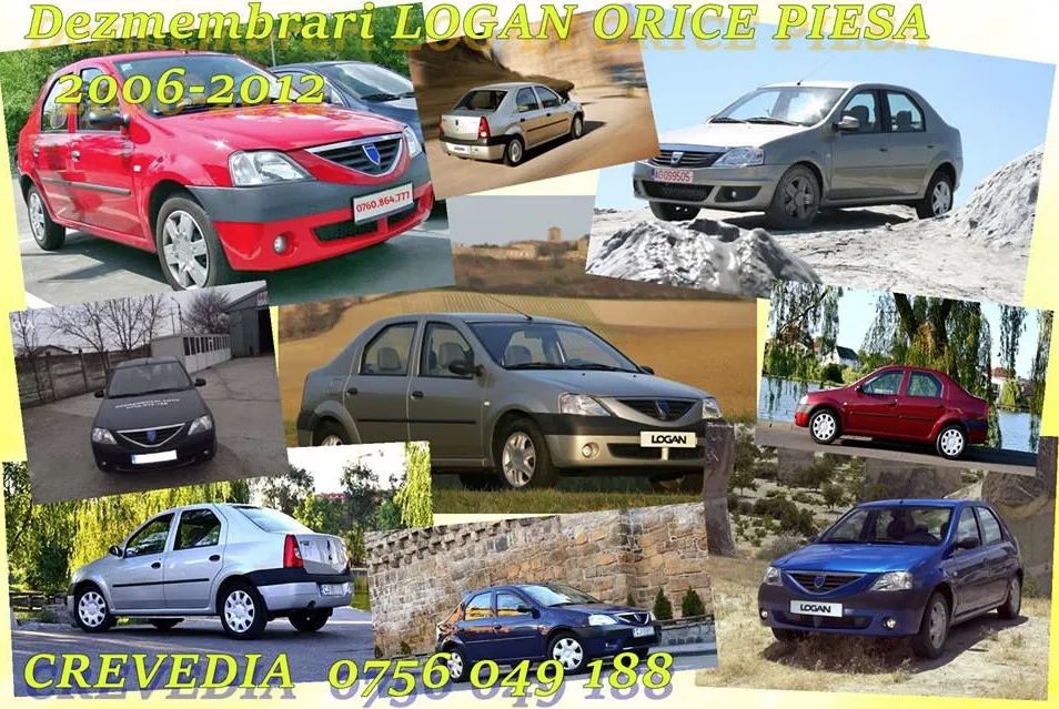 Dezmembrari Dacia Logan/Sandero/Lodgy/Dokker/MCV/Duster