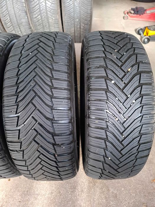 4 Зимни гуми Мишелин 215/55/17 ДОТ21 (безплатно поставяне)