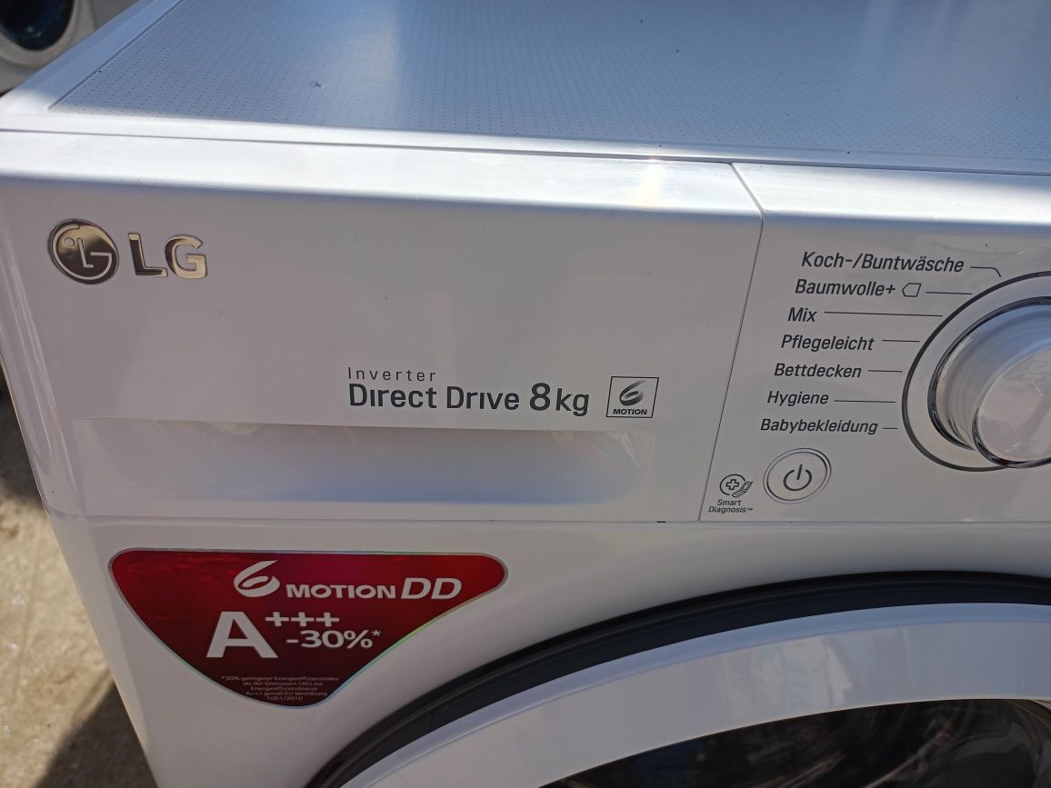 Masina de spalat LG direct drive de 8 kg