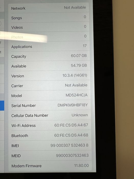 Apple IPad 4 64 GB Wi-Fi + Cellular/ SIM, Retina дисплей