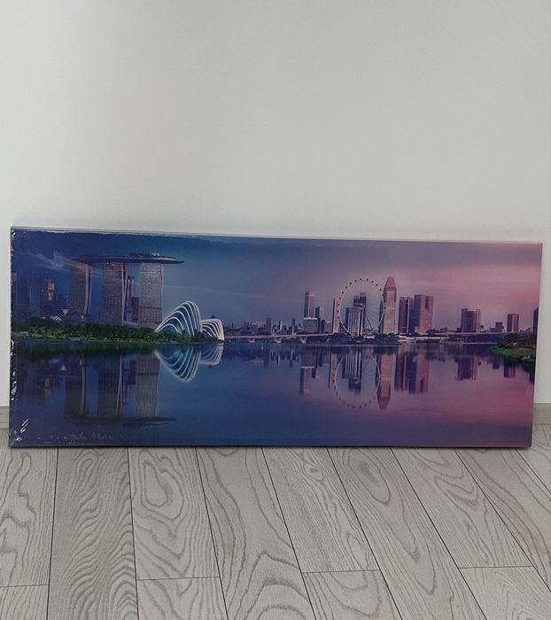 Tablou canvas Singapore, 125 x 50 cm