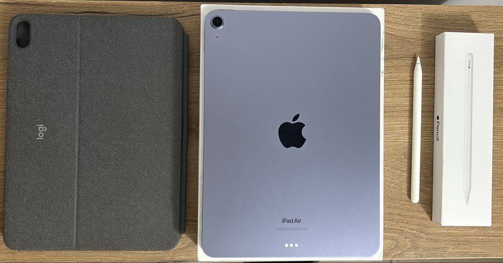 Ipad Air 5, apple pencil, клавиатура