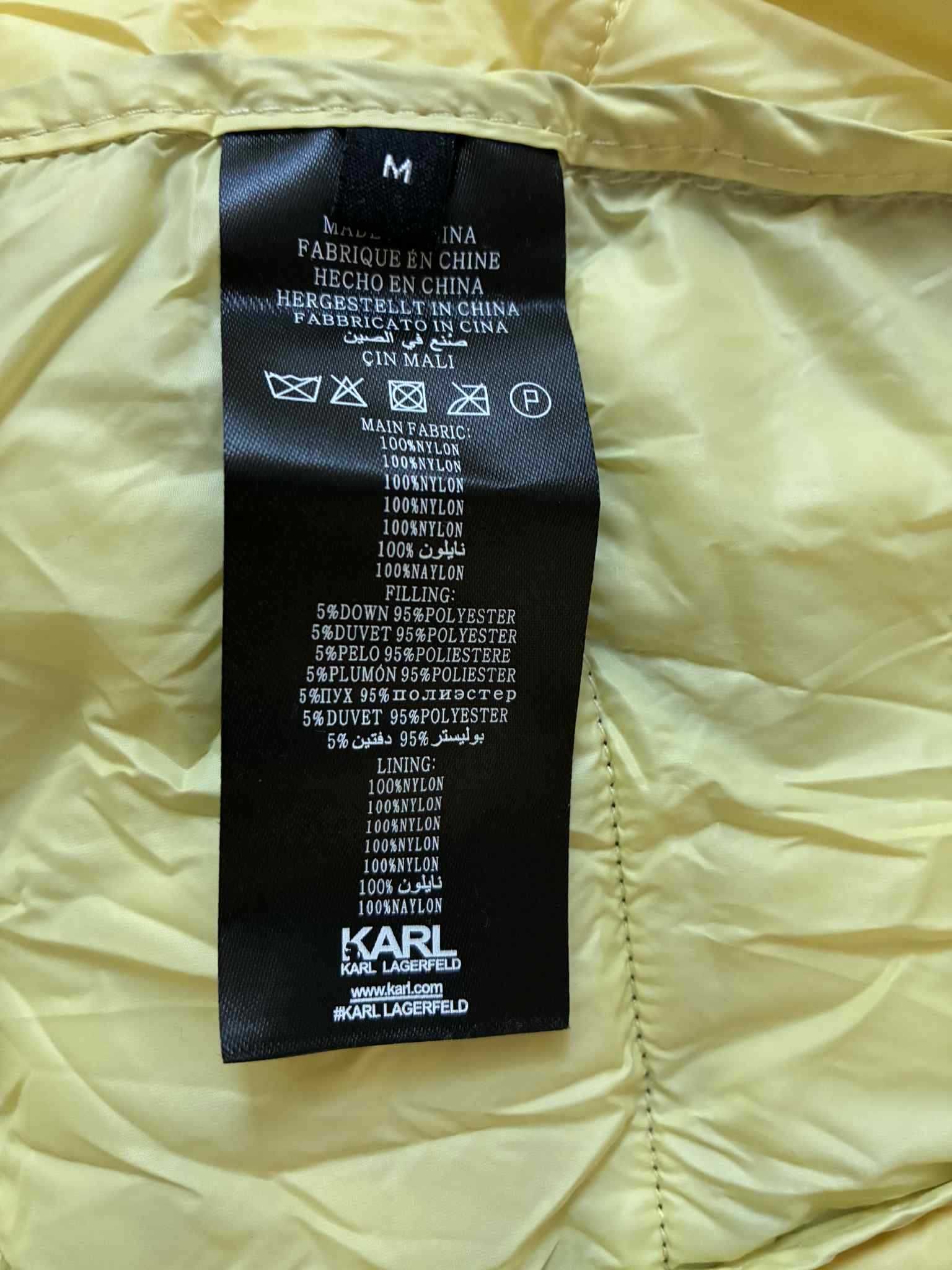 Олекотено яке Karl Lagerfeld