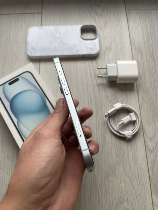 • Iphone  15  blue • FULLBOX •