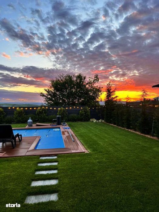 Casă SMART cu piscină și priveliște panoramică – Dezmir, Cluj-Napoca