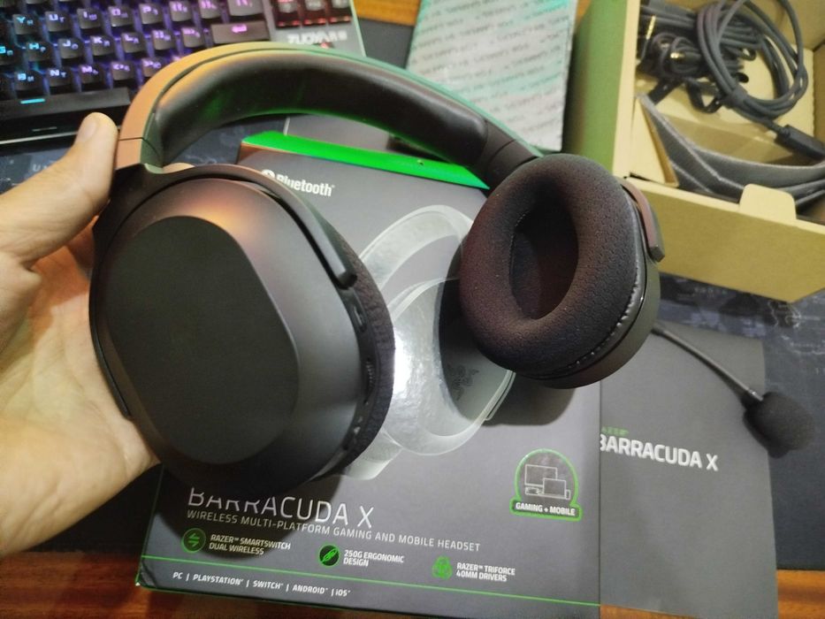 Гарнитура Razer Barracuda X Black (2022 Edit) box беспроводные наушник
