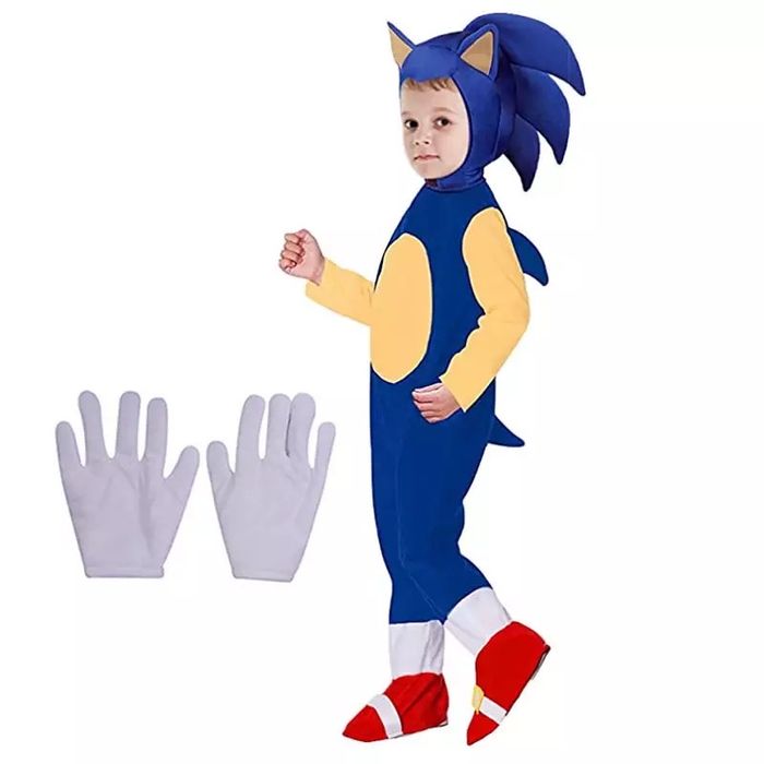 Карнавален костюм Соник/Sonic costumes for Hallowin