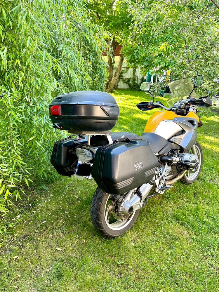 Set topcase + sidecase Givi Bmw R1200gs