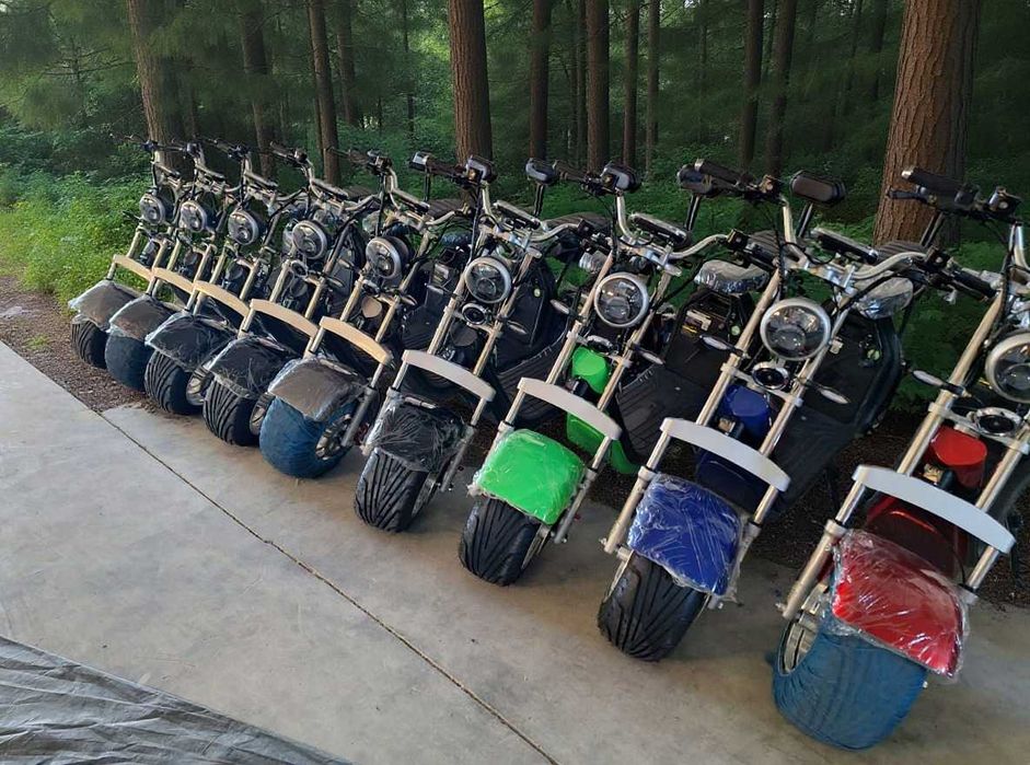 Scuter electric/Scuter Harley Blak edition