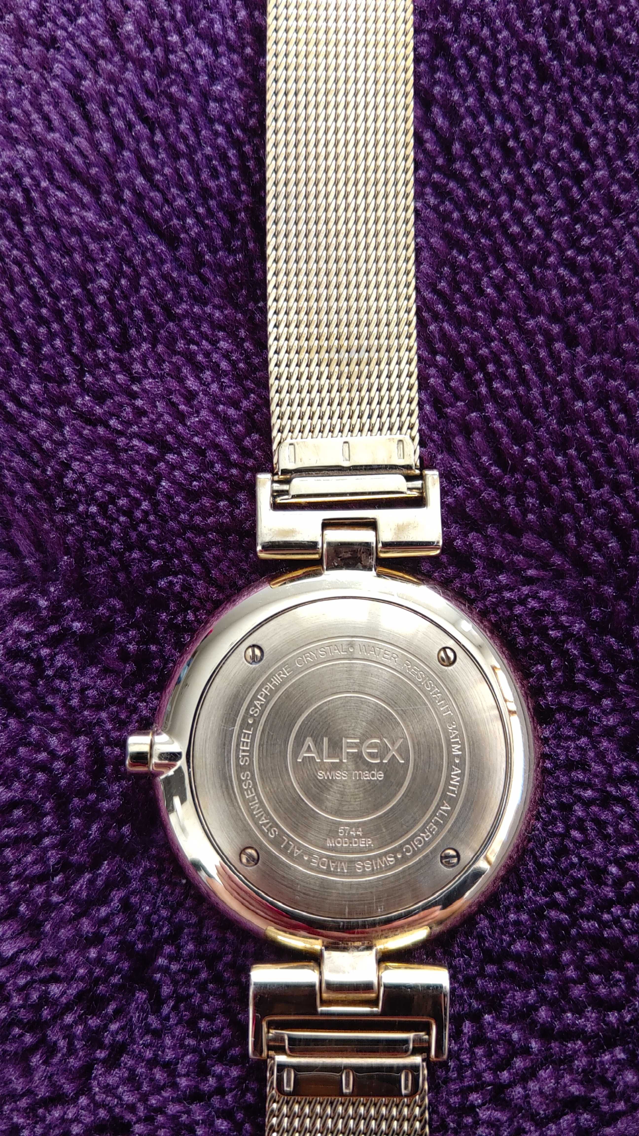 Оригинален швейцарски дамски Часовник Alfex