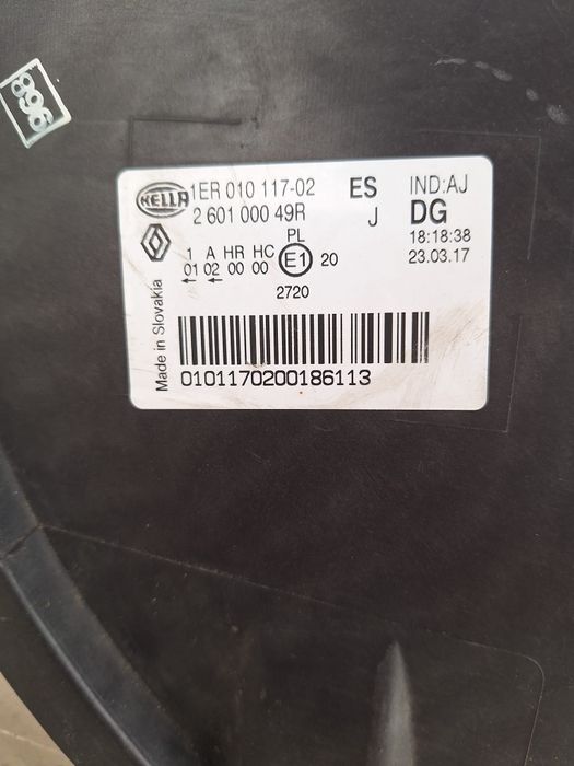 Faruri Renault Master 3