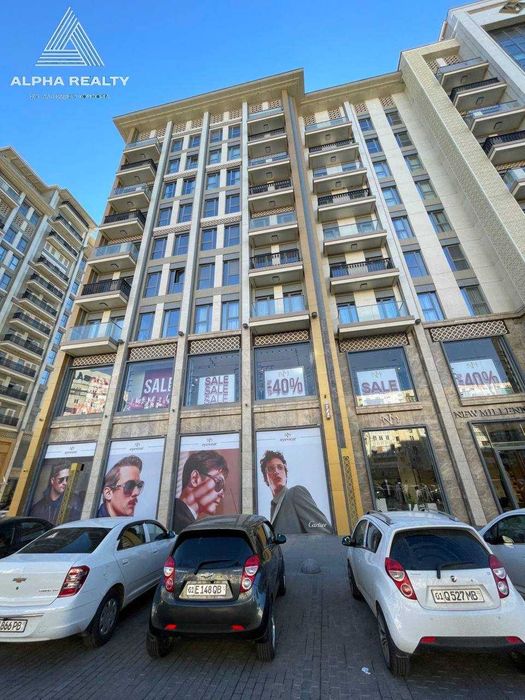 Жилой комплекс Mirabad Avenue 2 комнатная коробка 57м2 , Премиум класс