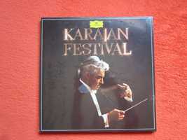 cadou rar vinil Karajan-Festival 1959-1971 made Germany 5 LP sigilat