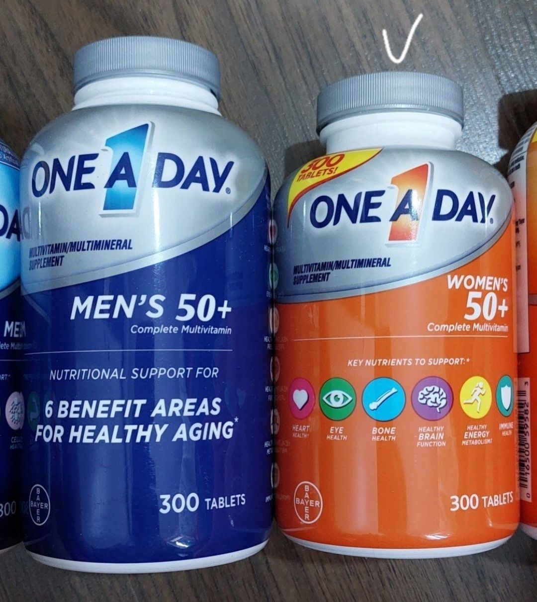 One a day women's 50+ 300 t. Женский мультивитамин Bayer