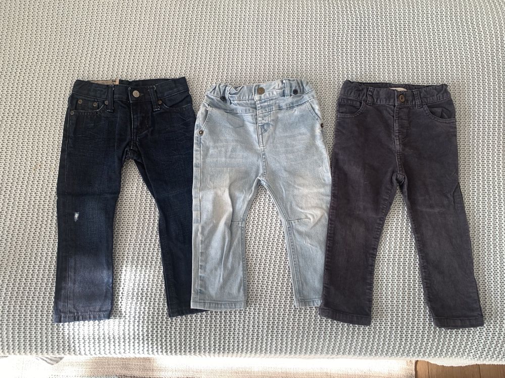 Set pantaloni copii 1,5-2 ani, 92 cm . Ralph Lauren, Vitamins, Mango.