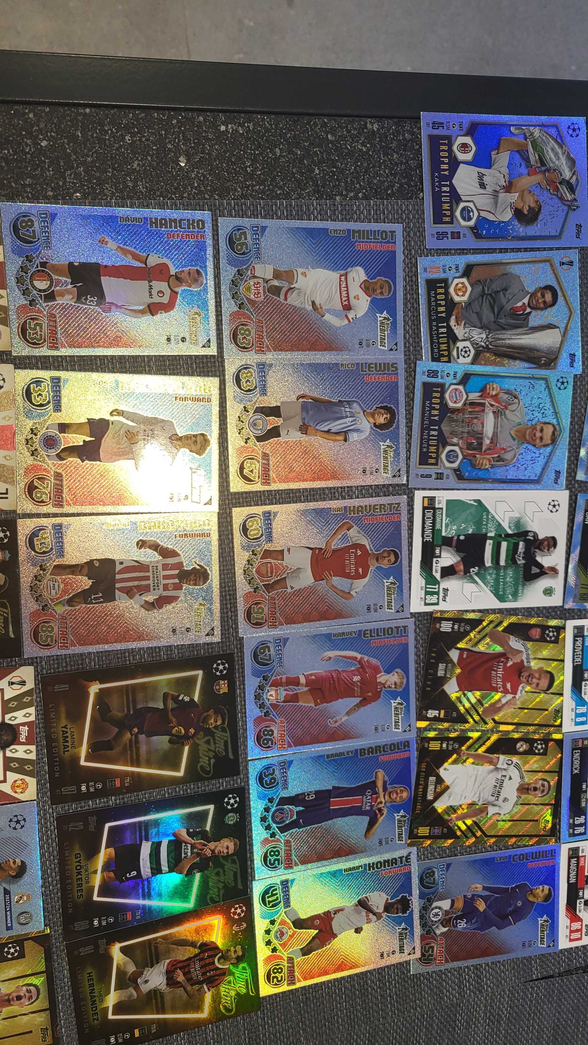 Schimb/Vand cartonase Match Attax