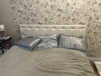 Кровать двухспальная, цвет бежевый, размер 16*200