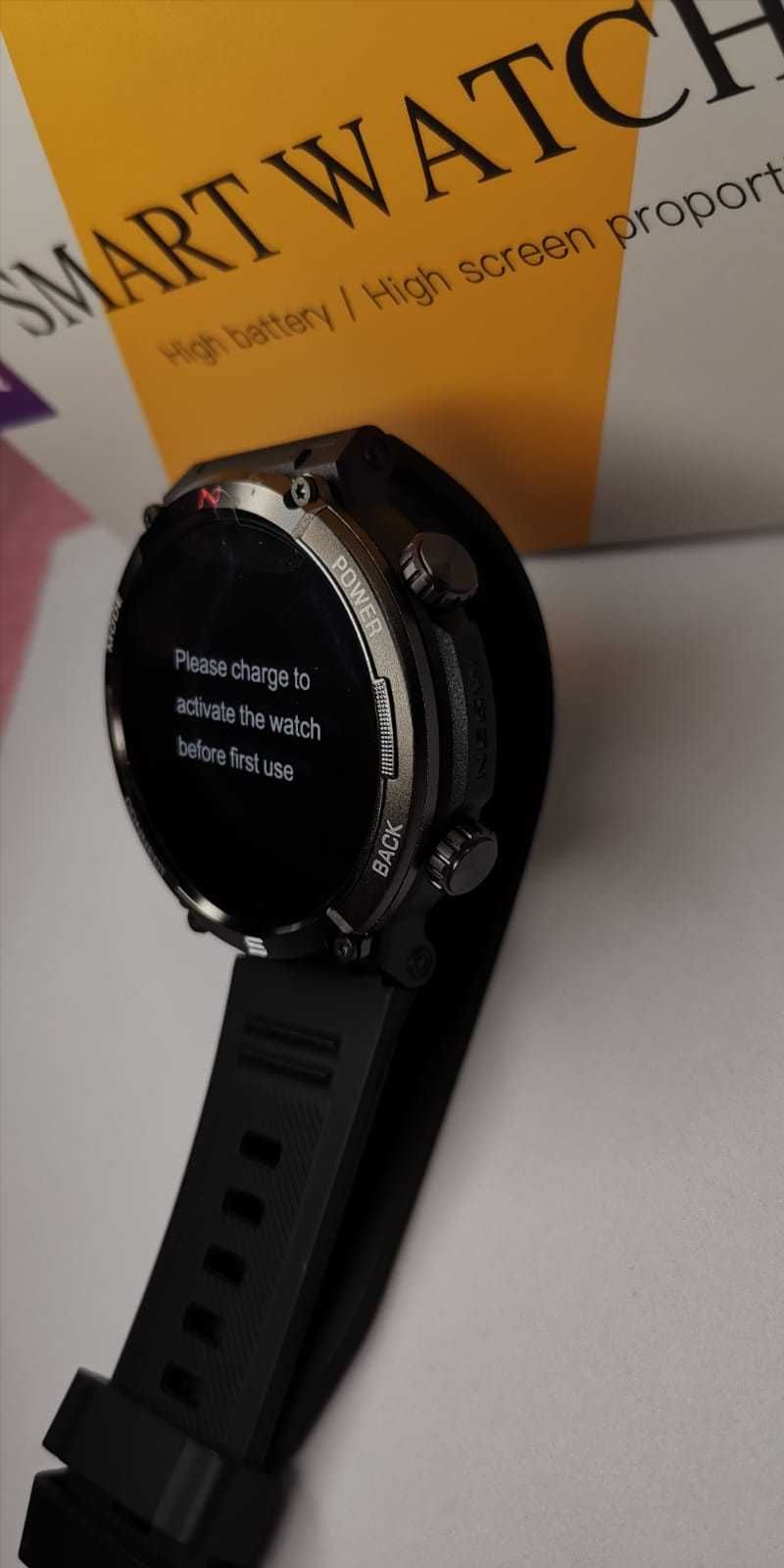 Military X11 Smart Watch 420mAh Compass 1.52'' HD Barbati Nou!!